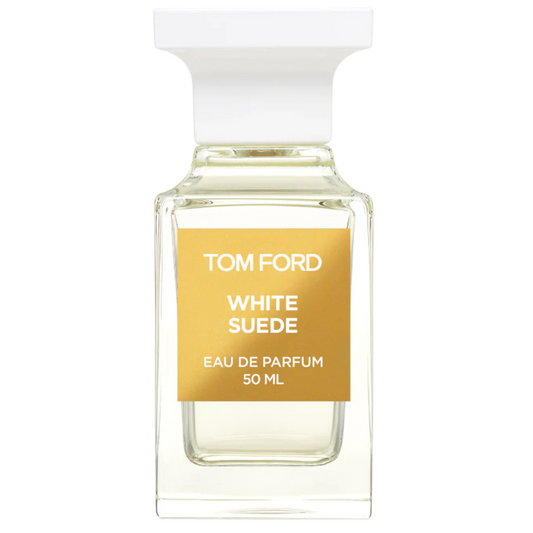 TOM FORD White Suede