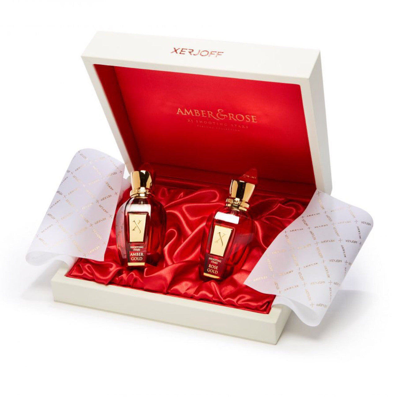 XERJOFF AMBER GOLD & ROSE GOLD Coffret