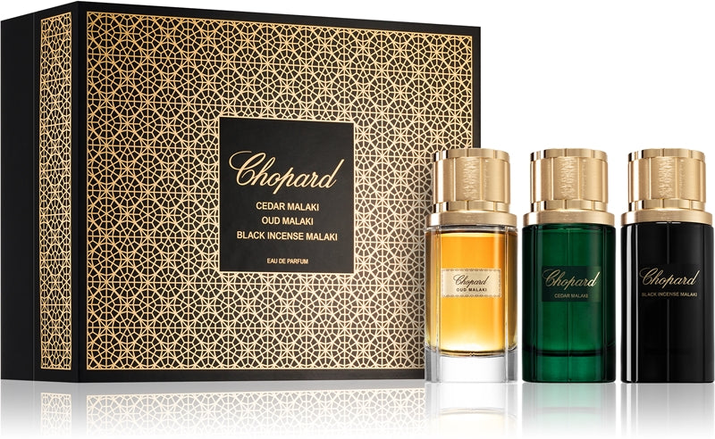 CHOPARD Cedar Malaki + Oud Malaki + Black Incense Malaki