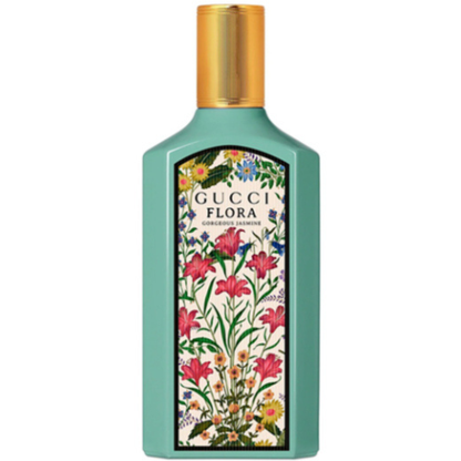 Gucci Flora Gorgeous Jasmine Eau de Parfum – parfum femme floral aux notes de jasmin, magnolia, rose, mandarine et santal