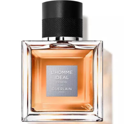 Guerlain L'Homme Idéal Extrême Eau de Parfum – parfum homme ambré, gourmand et boisé aux notes d'amande, cannelle, prune, tabac, patchouli et cèdre chez URPERFUME Maroc.