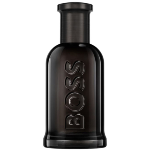 BOSS Bottled Parfum – parfum homme boisé, ambré et poudré aux notes de mandarine, iris, figuier et bois chez URPERFUME Maroc.