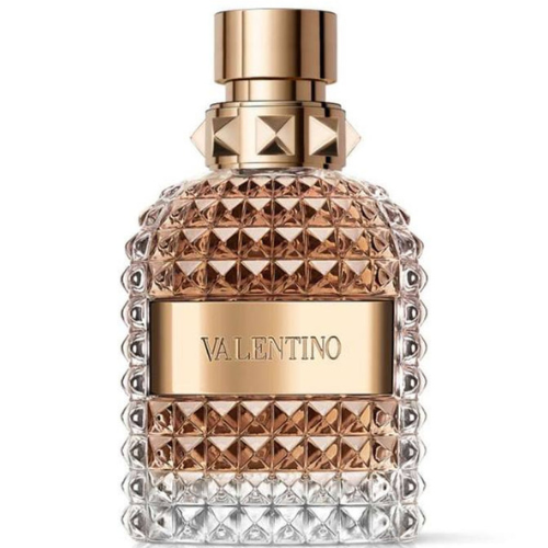 Valentino Uomo Eau de Toilette – parfum homme cuiré, boisé et gourmand aux notes de bergamote, café, noisette, chocolat et cèdre chez URPERFUME Maroc.