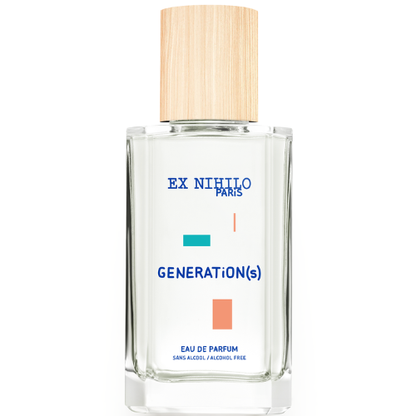 EX NIHILO GENERATION(S) Eau de Parfum sans alcool – parfum fruité aux notes de poire, figue, santal, tonka et muscs