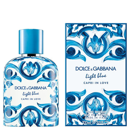 DOLCE & GABBANA Light Blue Capri In Love Homme